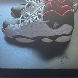 White And Red Jordan’s