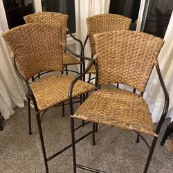 4 Bar height Chairs
