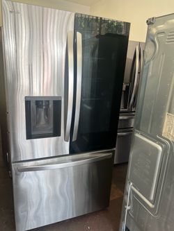 LG ThinQ French Door Stainless Steel Refrigerator