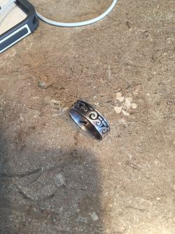 Sterling silver ring