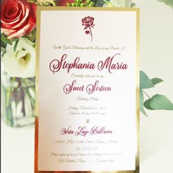 Quinceañera’s Invitations