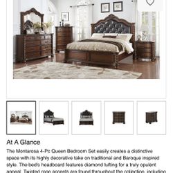 Queen Montarosa 5-Pc Queen Bedroom Set