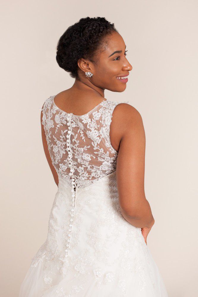 Wedding Dress Maggie Sottero Size 8 White