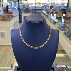 Chain Cubanlink 6 Mm Wide 10k Solid 18 Inch 