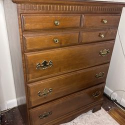 Wood Chest of Drawers Dresser