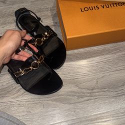 authentic Louis Vuitton Sandals Size 37.5