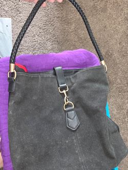 Black purse tote