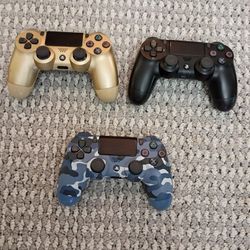 Playstation Wireless PS4 Controllers
