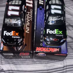 Denny Hamlin #11 Autographed NASCAR (Bundle)