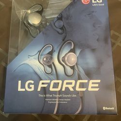 LG FORCE PREMIUM WIRELESS STEREO BT HEADSET NIB