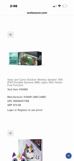 Jam camo 10 watts speaker