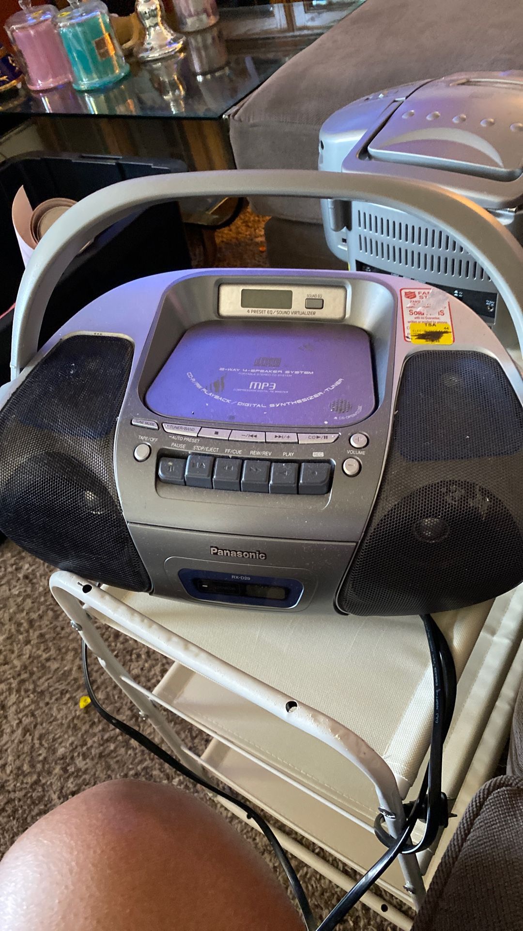 A Nice Boom box Cd/cassette / Radio / Cd Player