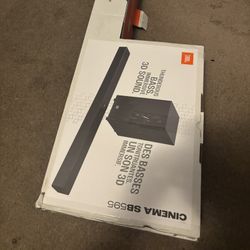 JBL CINEMA SB595 3.1.2ch • DOLBY ATMOS SOUNDBAR SYSTEM • 590W Peak Power • Wireless Subwoofer • Bluetooth  • Home Theater