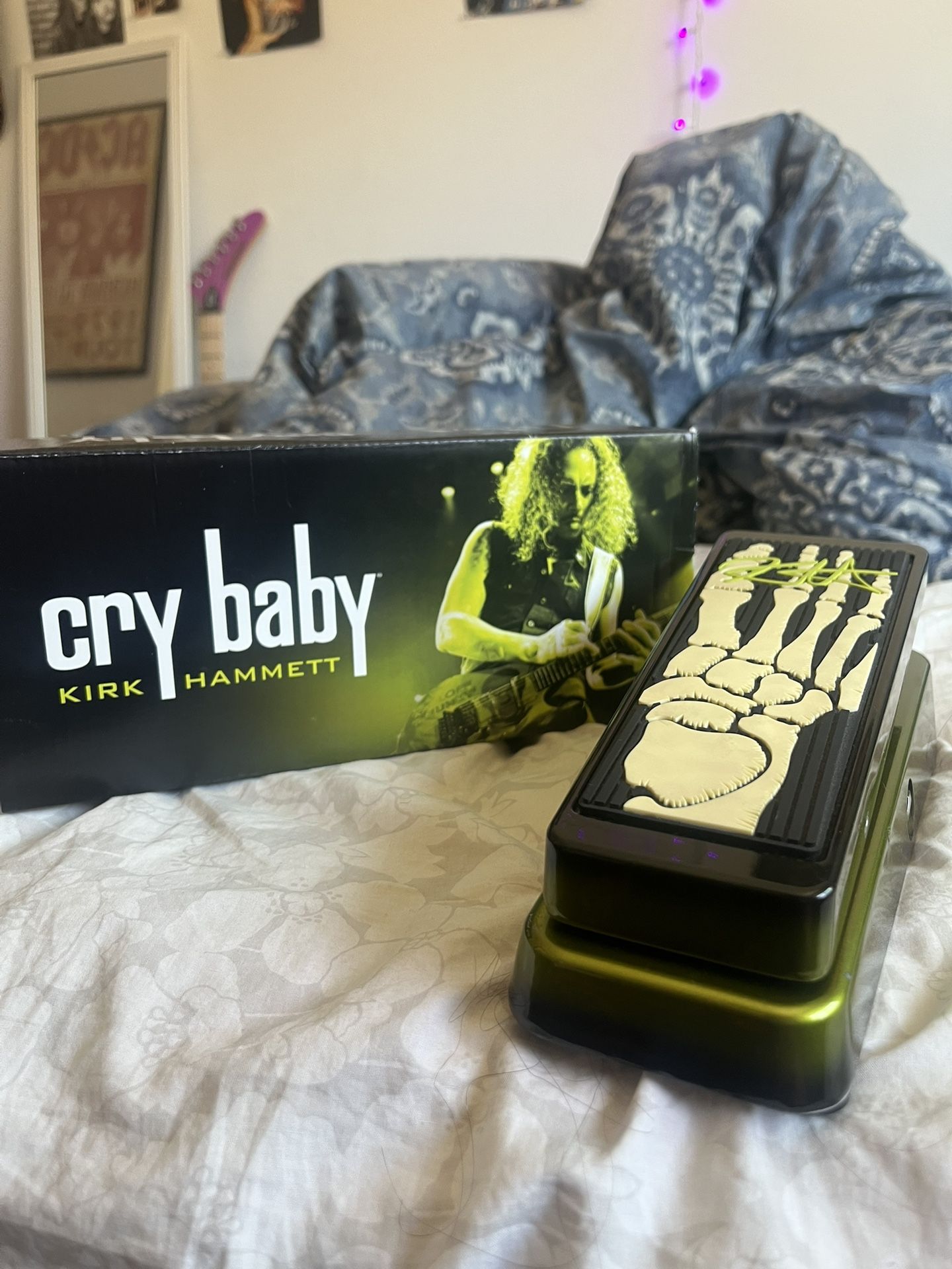 Cry Baby Kirk Hammett Wah Pedal 
