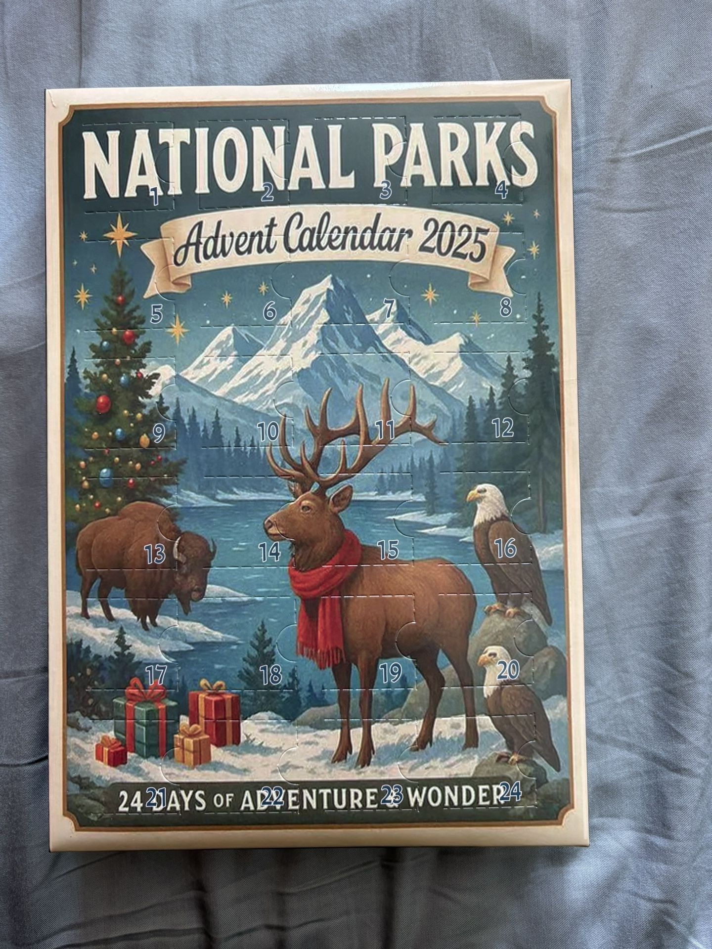 2025 Advent Calendar, National Parks
