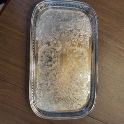 Oneida  - Silver Plated Serving Tray 