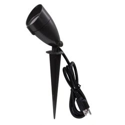 Soft White Line Voltage LED Spike Light with Adjustable lamp head Grey $10 Each