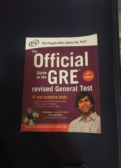 GRE prep book