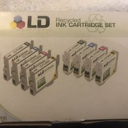 LD Ink Cartridge Set (14) Assorted Colors