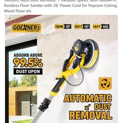 DRYWALL SANDER WITH VACUUM