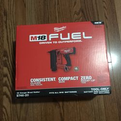 Milwaukee M18 Fuel 18GA Brad Nailer $200 Firm 