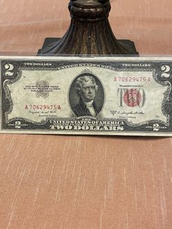 Crisp 1953-B Red Seal $2 United States Note - Better Grade *361