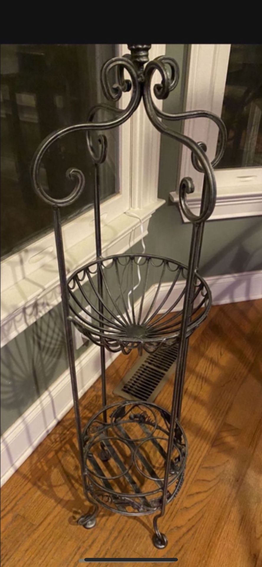 WROUGHT IRON STAND