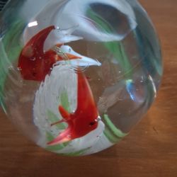 AQUARIUM OR SEASCAPE PAPERWEIGHT