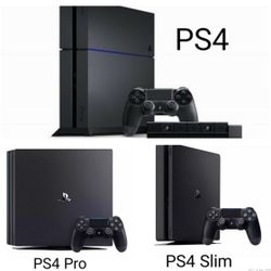 We bought a used PS4.