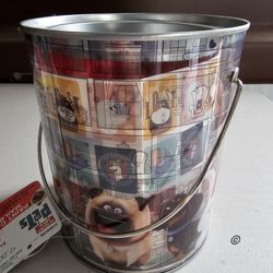 New Valentines Pets Paint Can Mailbox