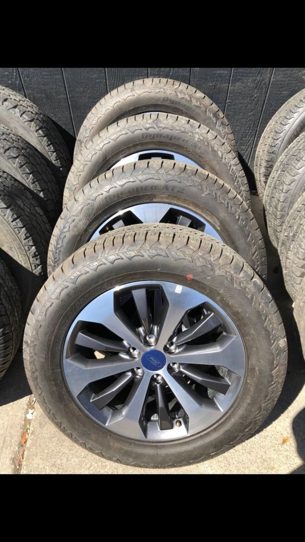 New 20” Ford Platinum Rims and Hankook All Terrain Tires 6 Lug F150 20