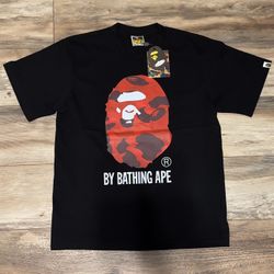 BAPE Red Camo Tee Men’s Size M