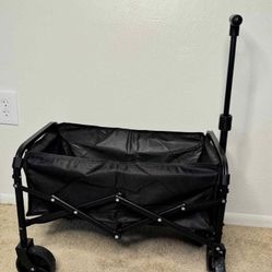 SMALL Mini Collapsible Foldable Wagon with 220lbs Weight Capacity, Folding Utility Shopping Cart