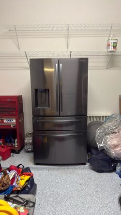 Samsung French Door Refrigerator Black Stainless