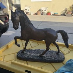 Vintage Bronze Statue Of Horse