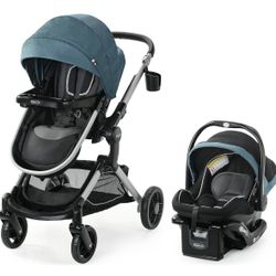 Graco Car Seat & Stroller Combo- Bayfield Fashion