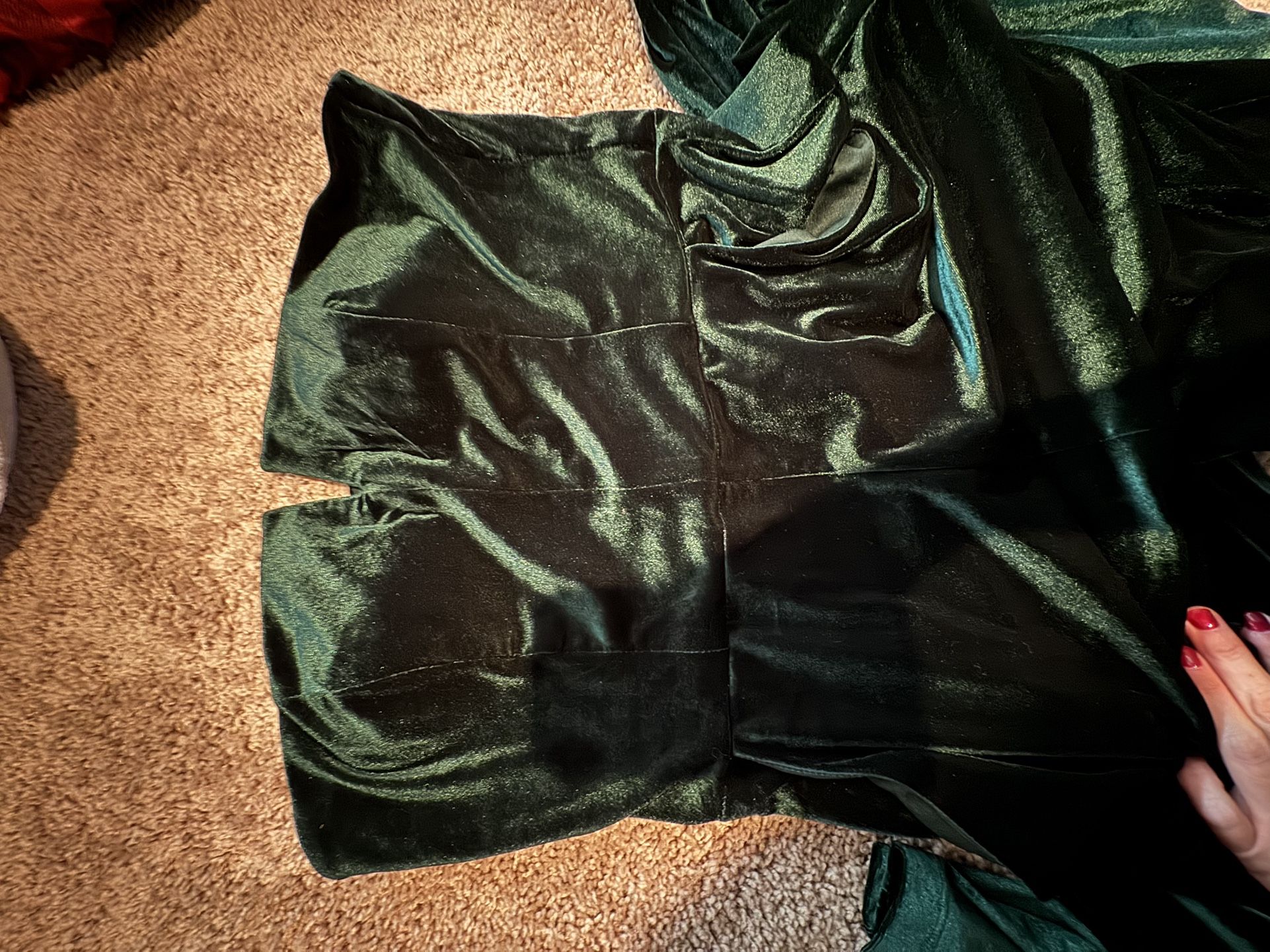 emerald green jumpsuit