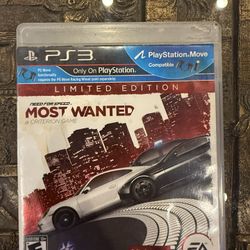 Need for Speed Most Wanted Limited Edition PS3