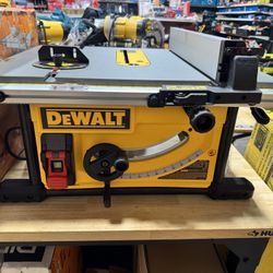 DeWALT 10" Jobsite Table Saw Model# DWE7491RS