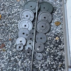 Weights 260 Lbs Plus Bar 