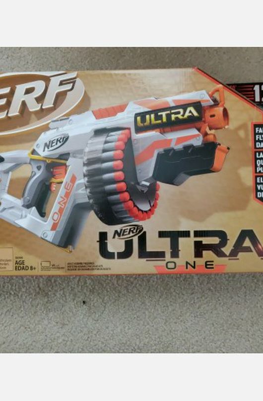 NERF Ultra One Motorized Blaster Toy Gun with 25 Darts - E6596