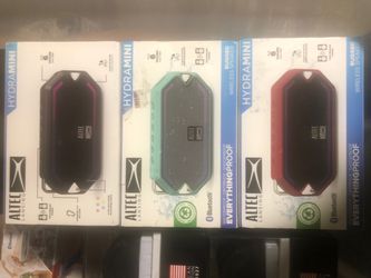 Altec Lansing HydraMini Bluetooth Speakers – Lot of 3