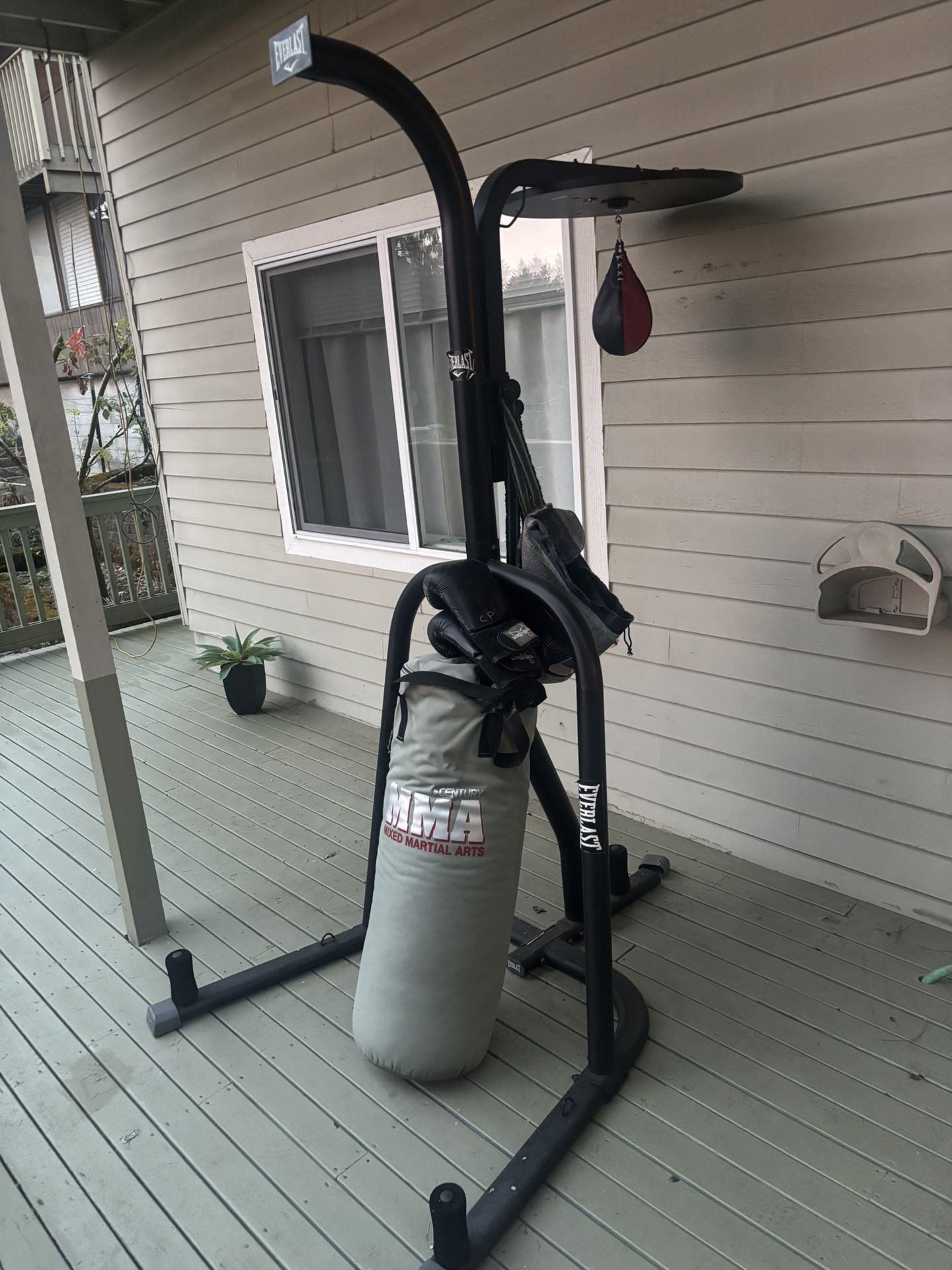 Boxing Bag Stand And Speedbag Set 
