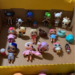 Mini lol Dolls Set 2
