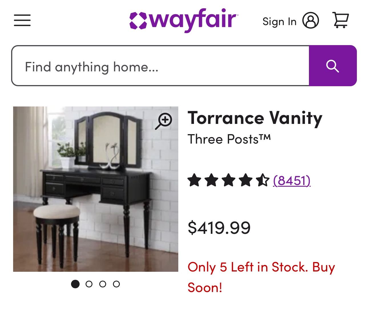 Vanity