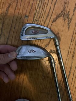 callaway s2w2 pat pend 7 Iron And L Wedge 