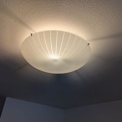 $25 - White IKEA Ceiling Light