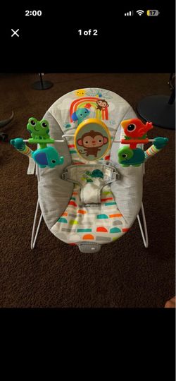 Baby Bouncer Seat with Toy Bar