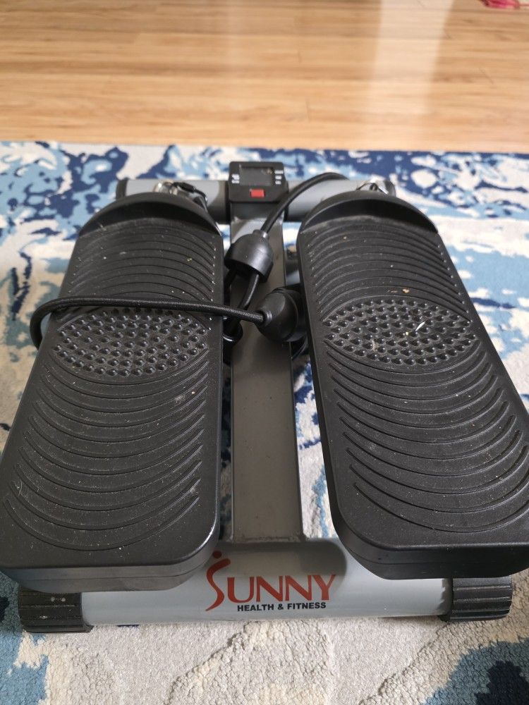 Mini Stepper With Resistance Bands