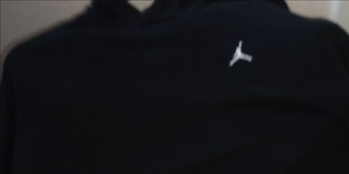 MENS BLACK JORDAN HOODIE XL